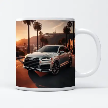 Audi Q7 Hollywood Sunset Palm Trees