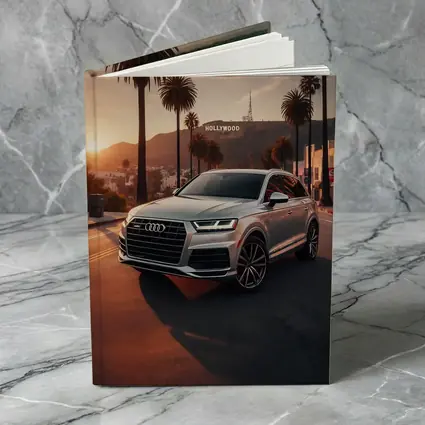 Audi Q7 Hollywood Sunset Palm Trees