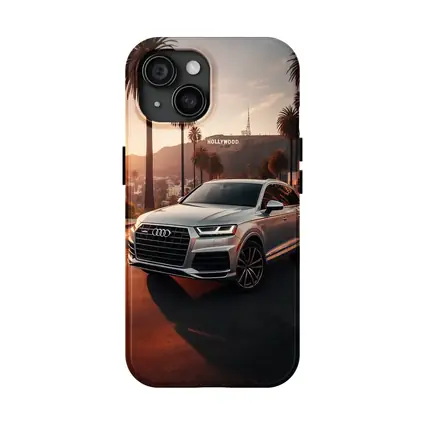 Audi Q7 Hollywood Sunset Palm Trees