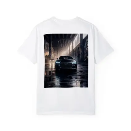 Audi A7 Dark Urban Street Night Scene
