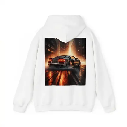 Audi R8 Drifting City Street Night