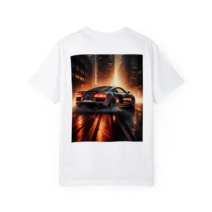 Audi R8 Drifting City Street Night