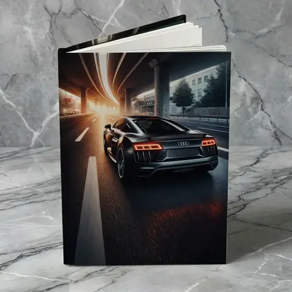 Audi R8 Speeding Under City Highway