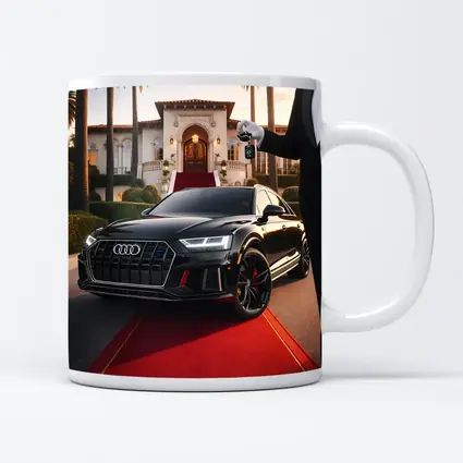 Audi RS Q8 Black Red Carpet Mansion