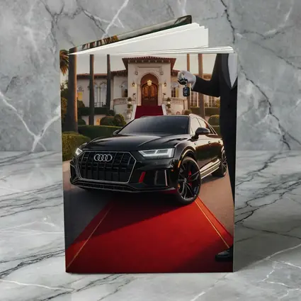 Audi RS Q8 Black Red Carpet Mansion