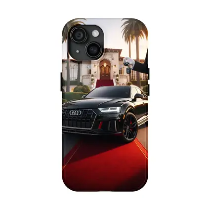 Audi RS Q8 Black Red Carpet Mansion