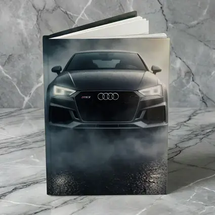 Audi RS3 Front View Dark Foggy Night