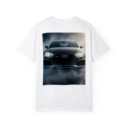 Audi RS3 Front View Dark Foggy Night