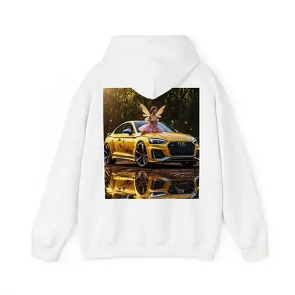 Audi RS5 Yellow Fairy Forest Setting