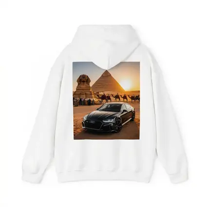Audi RS7 Giza Pyramids Sphinx Sunset