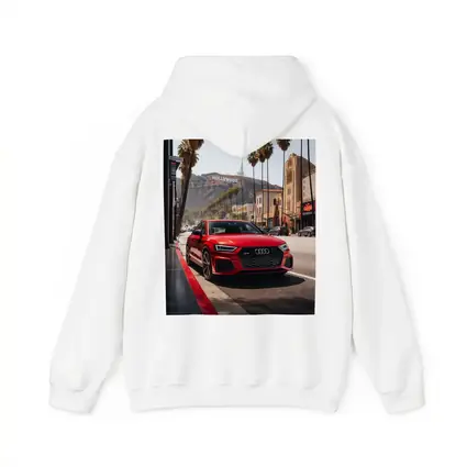 Audi RS Q3 Red Hollywood Los Angeles Street