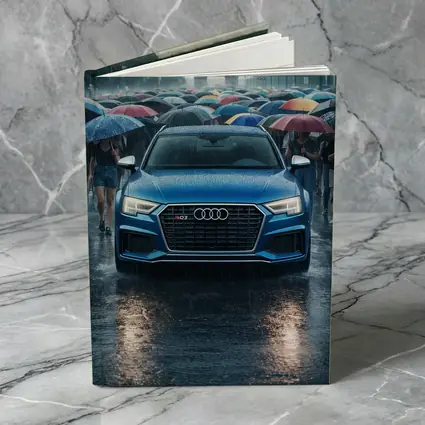 Audi RS Q3 Rainy Paris Street Scene