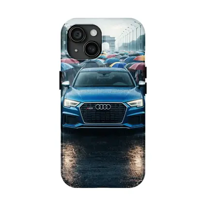 Audi RS Q3 Rainy Paris Street Scene
