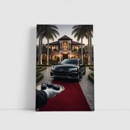 Audi RSQ8 Black Luxury Mansion Valet