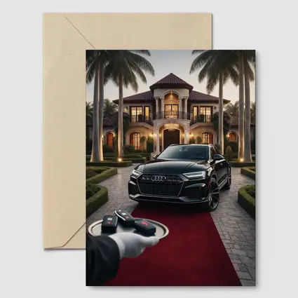 Audi RSQ8 Black Luxury Mansion Valet