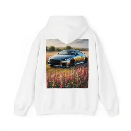 Audi TT Coupe In Wildflower Field