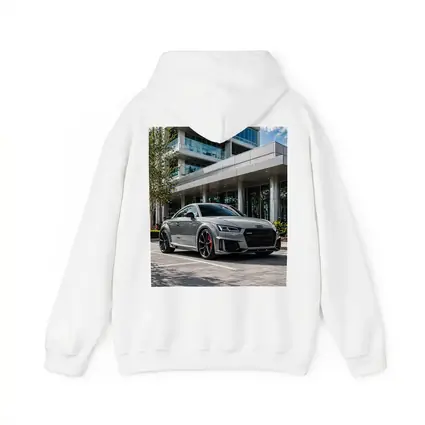 Audi TT RS Grey Urban Building Setting