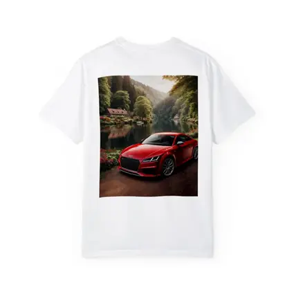 Audi TT RS Red Coupe Forest River