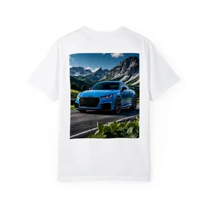 Audi TT RS Blue Mountain Road Scenery
