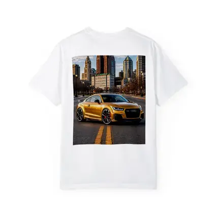 Audi TT RS Gold City Street Scene