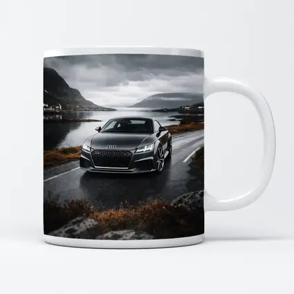 Audi TT RS On Moody Coastal Road