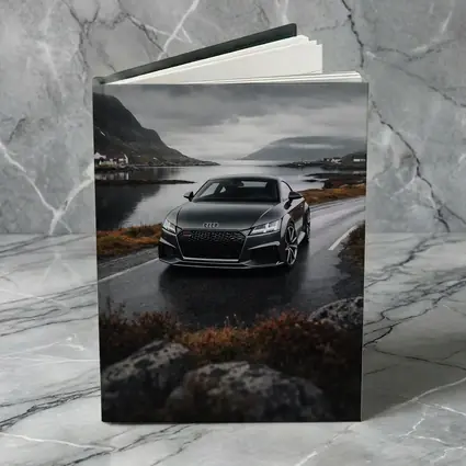 Audi TT RS On Moody Coastal Road