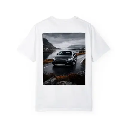 Audi TT RS On Moody Coastal Road