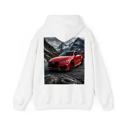 Audi TT RS Red Mountain Rocky Backdrop