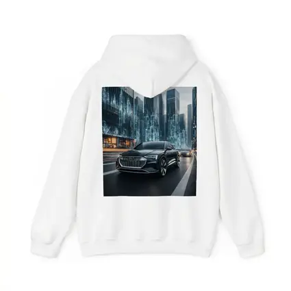 Audi Q4 Electric SUV Futuristic City Night