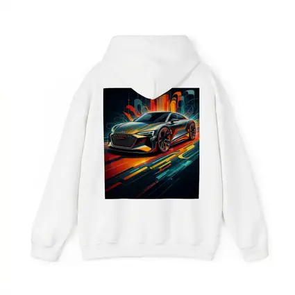 Audi E-Tron GT Abstract Neon Art