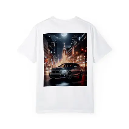 BMW 1 Series Night City Street Scene