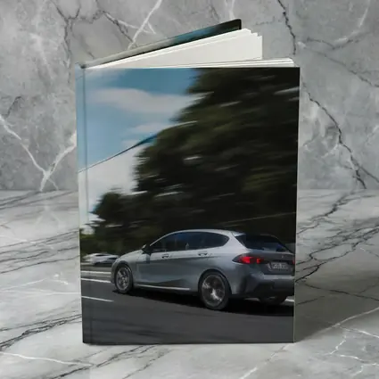 BMW 1 Series Grey Hatchback On Road