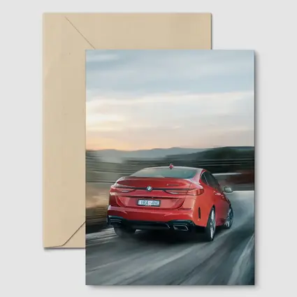 BMW 2 Gran Coupe Red Road Speed