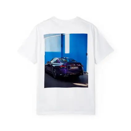 BMW 2 Series Coupe Purple Blue Wall