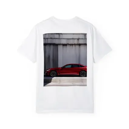 BMW 2 Series Gran Coupe Red Concrete Wall