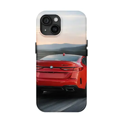 BMW 2 Series Gran Coupe Red Highway Drive