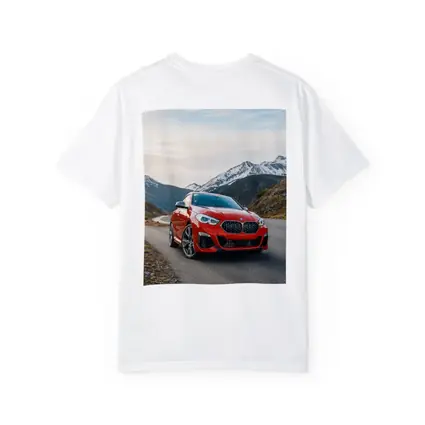 BMW 2 Series Red Alpine Mountain Road