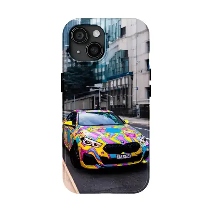 BMW 2 Series Gran Coupe Psychedelic City Street