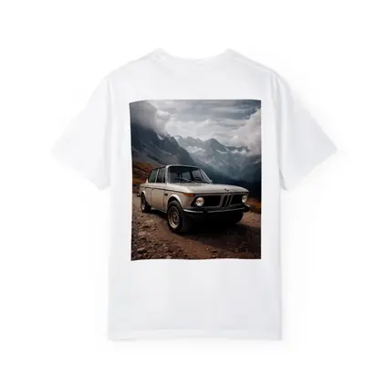 BMW 2002 Classic Car Mountain Road