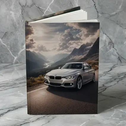 BMW 3 Series Mountain Road Silver