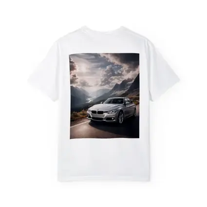 BMW 3 Series Mountain Road Silver