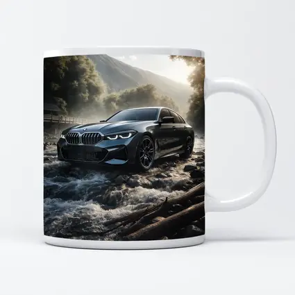BMW Three Series Dark River Mountain Setting