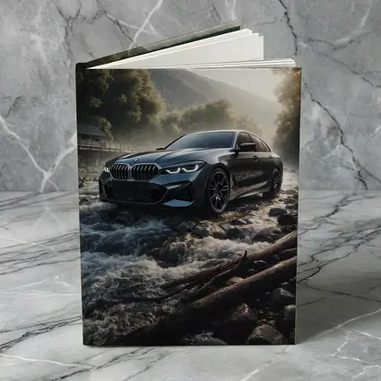BMW Three Series Dark River Mountain Setting
