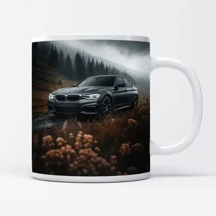 BMW 3 Series Dark Moody Mountain Road