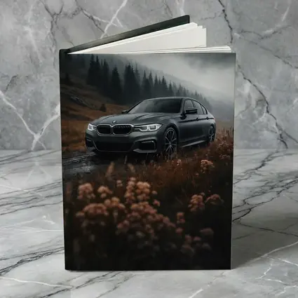 BMW 3 Series Dark Moody Mountain Road