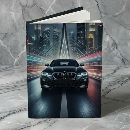 BMW Four Series Night City Bridge Drive