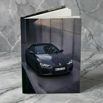 BMW 4 Series Convertible Gray Urban Wall