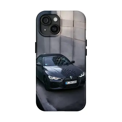 BMW 4 Series Convertible Gray Urban Wall