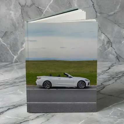 BMW 4 Series Convertible Open Road Fields