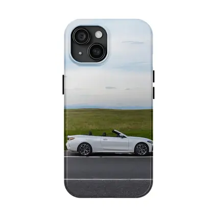 BMW 4 Series Convertible Open Road Fields